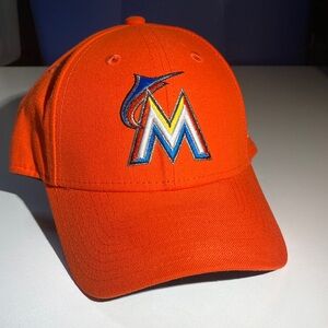 Orange Miami Marlins Men’s Adjustable Baseball Cap Hat